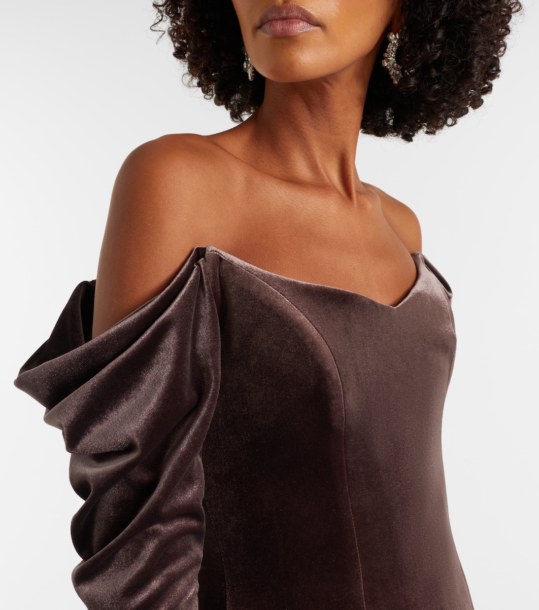 Robe aus Samt | Alex Perry