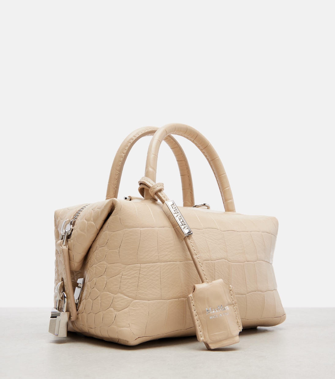 Boston leather tote bag | Max Mara