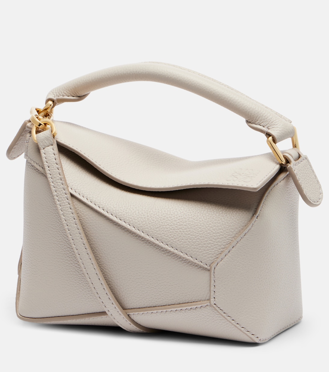 Puzzle Edge Mini leather shoulder bag | Loewe