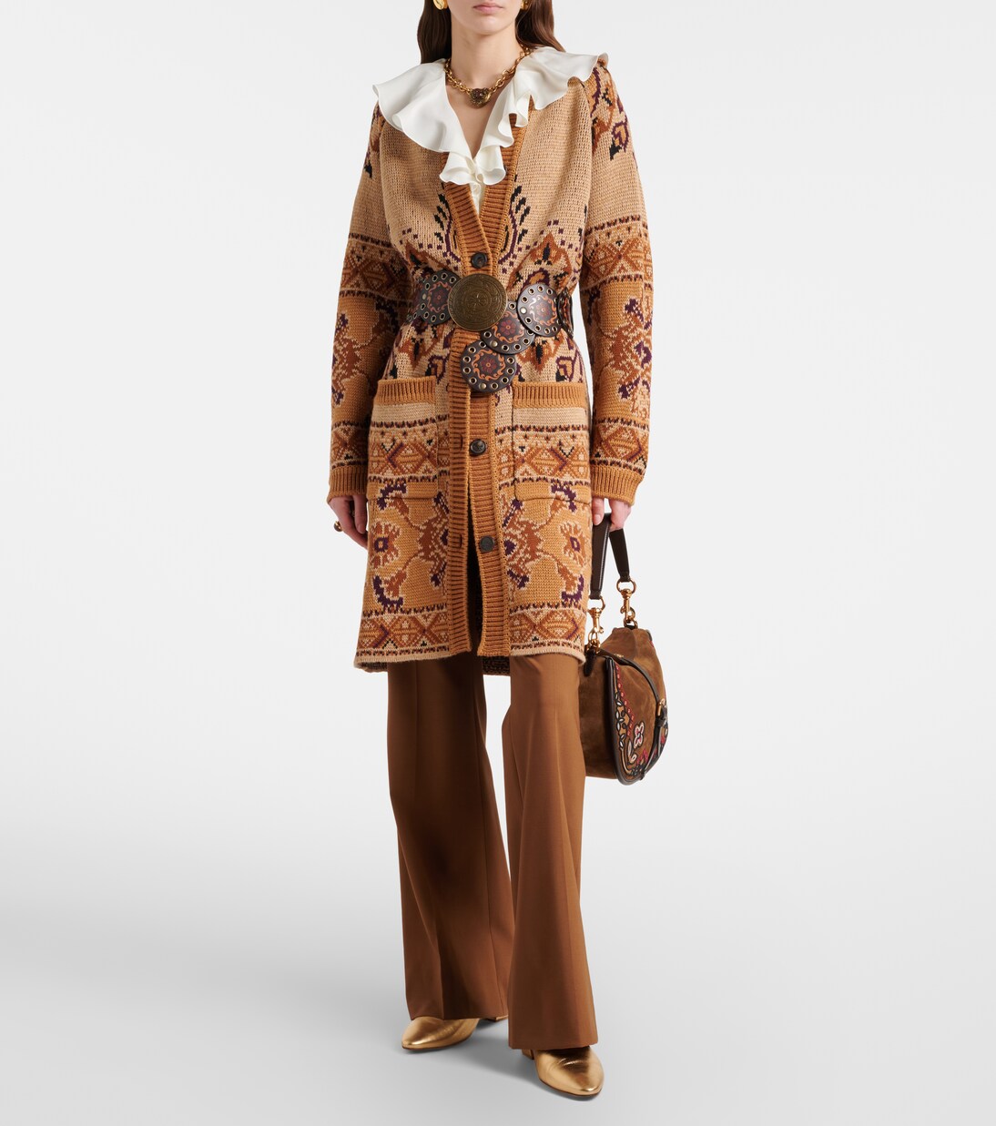 Wool-blend cardigan | Etro
