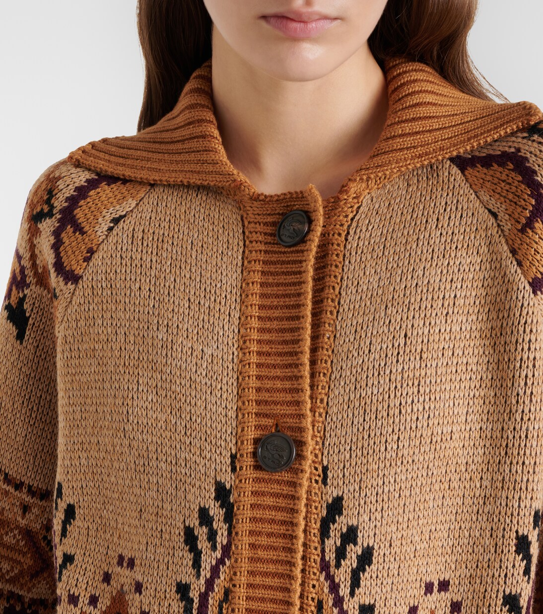 Wool-blend cardigan | Etro
