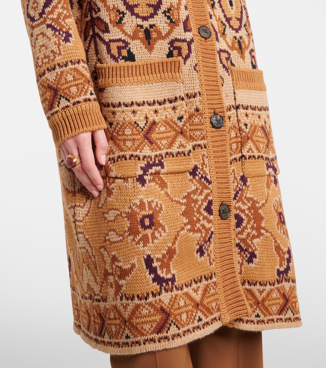 Wool-blend cardigan | Etro