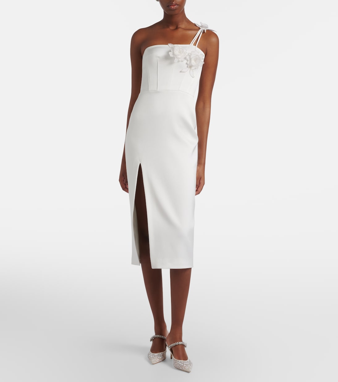 Bing embellished leather-trimmed mules | Jimmy Choo