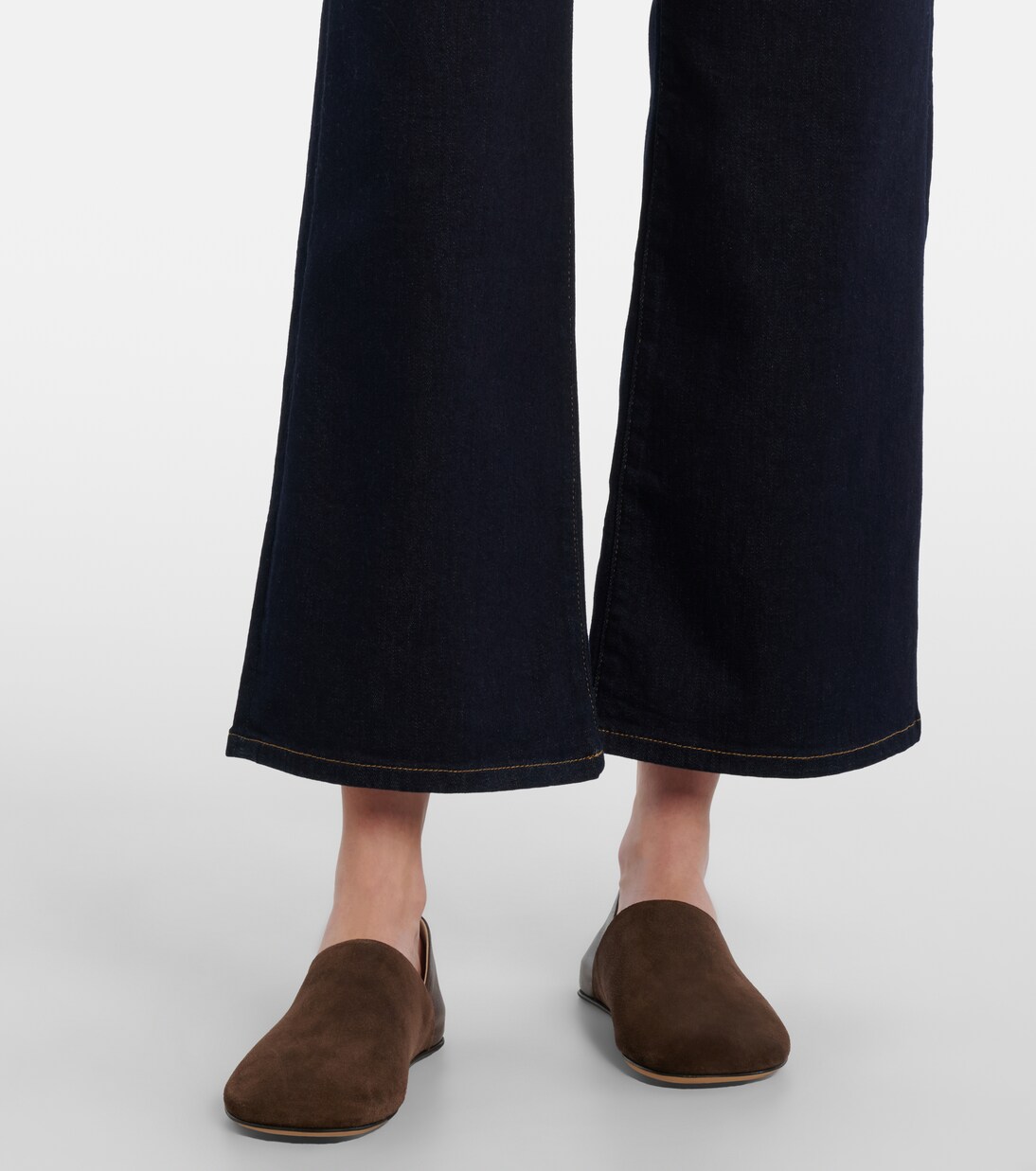 Jeans anchos cropped Saige | AG Jeans