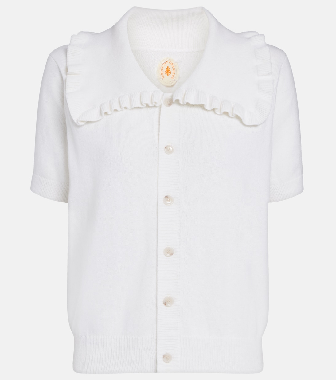 Cardigan en coton et cachemire | Jardin des Orangers