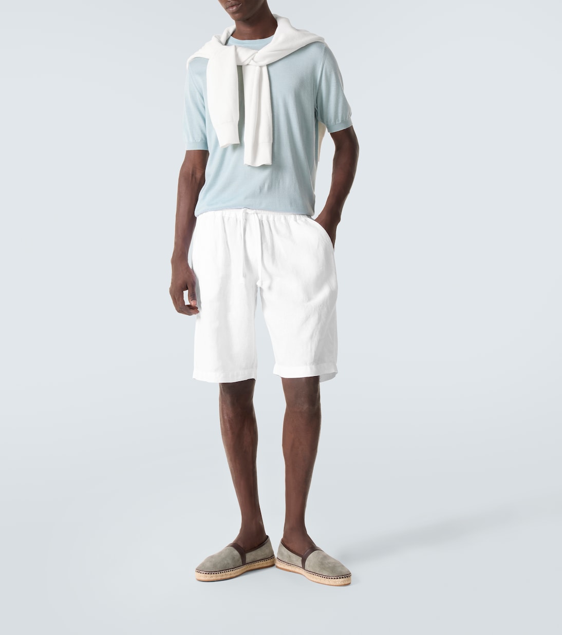 Vico linen Bermuda shorts | Fedeli