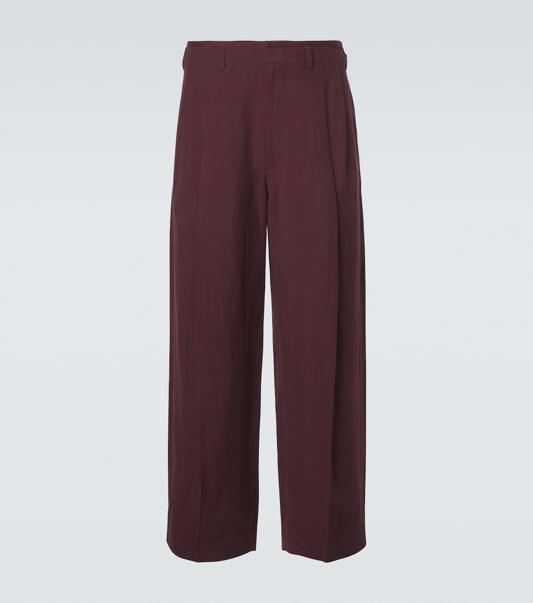 Pleated gabardine wide-leg pants | Lemaire