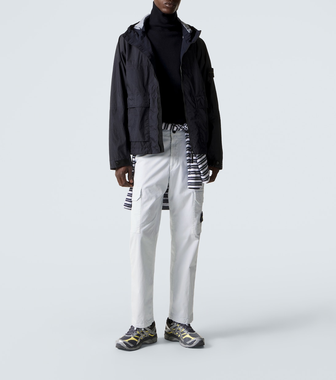 Pantalon cargo Compass en sergé de coton | Stone Island