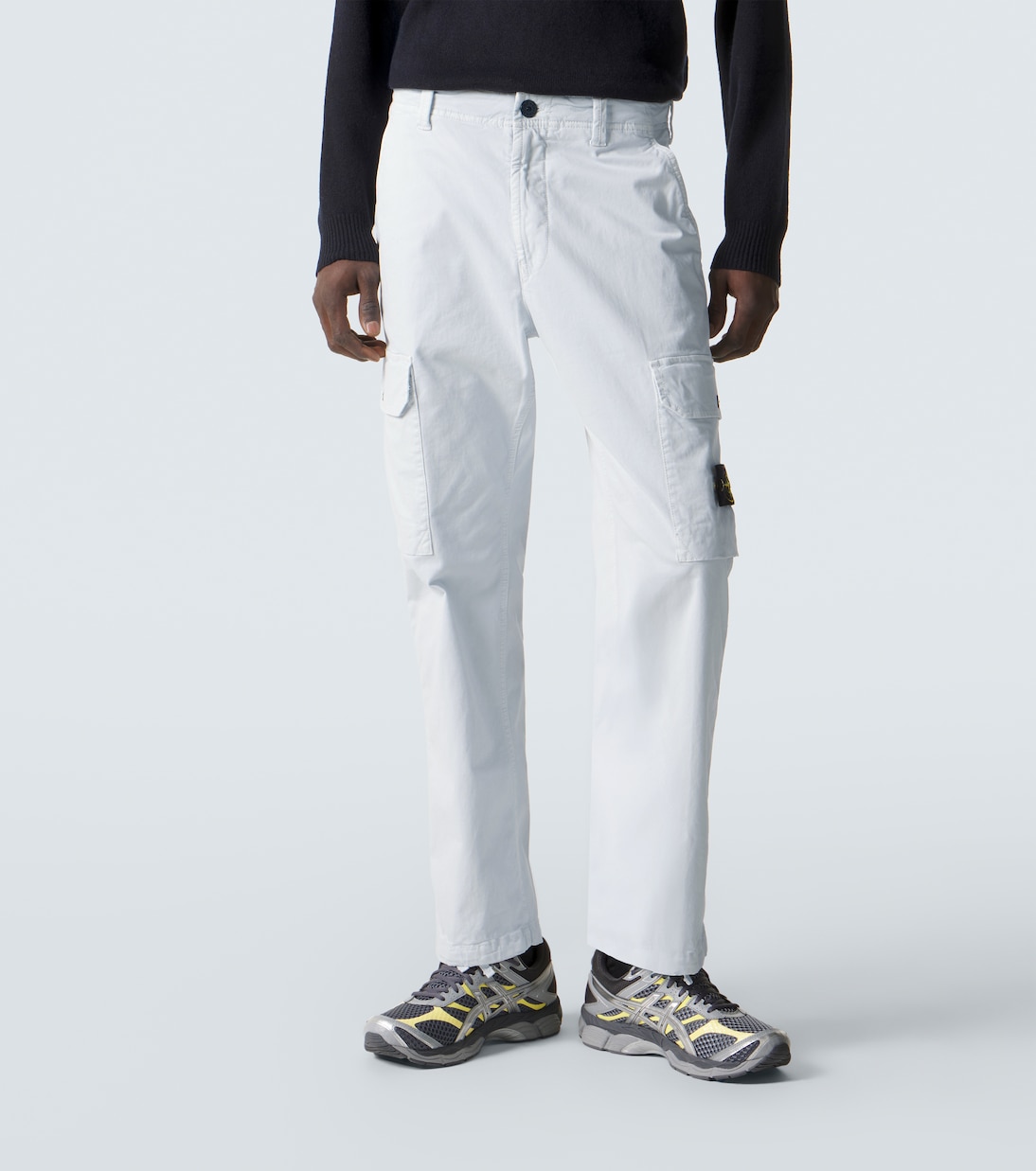 Pantalon cargo Compass en sergé de coton | Stone Island