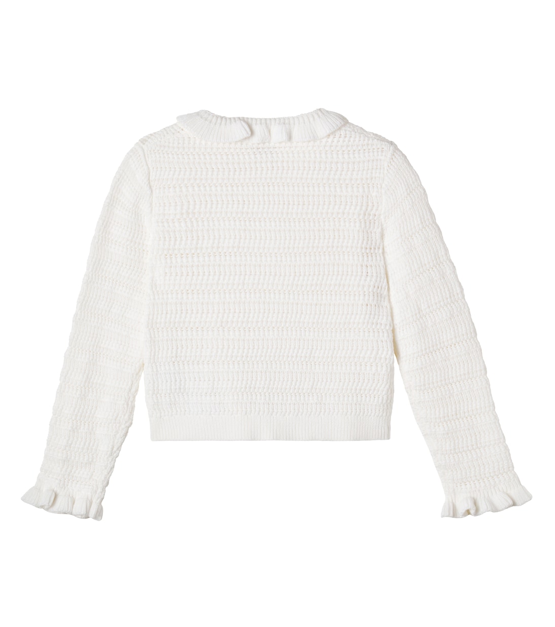 Cardigan en coton à volants | Chloé Kids