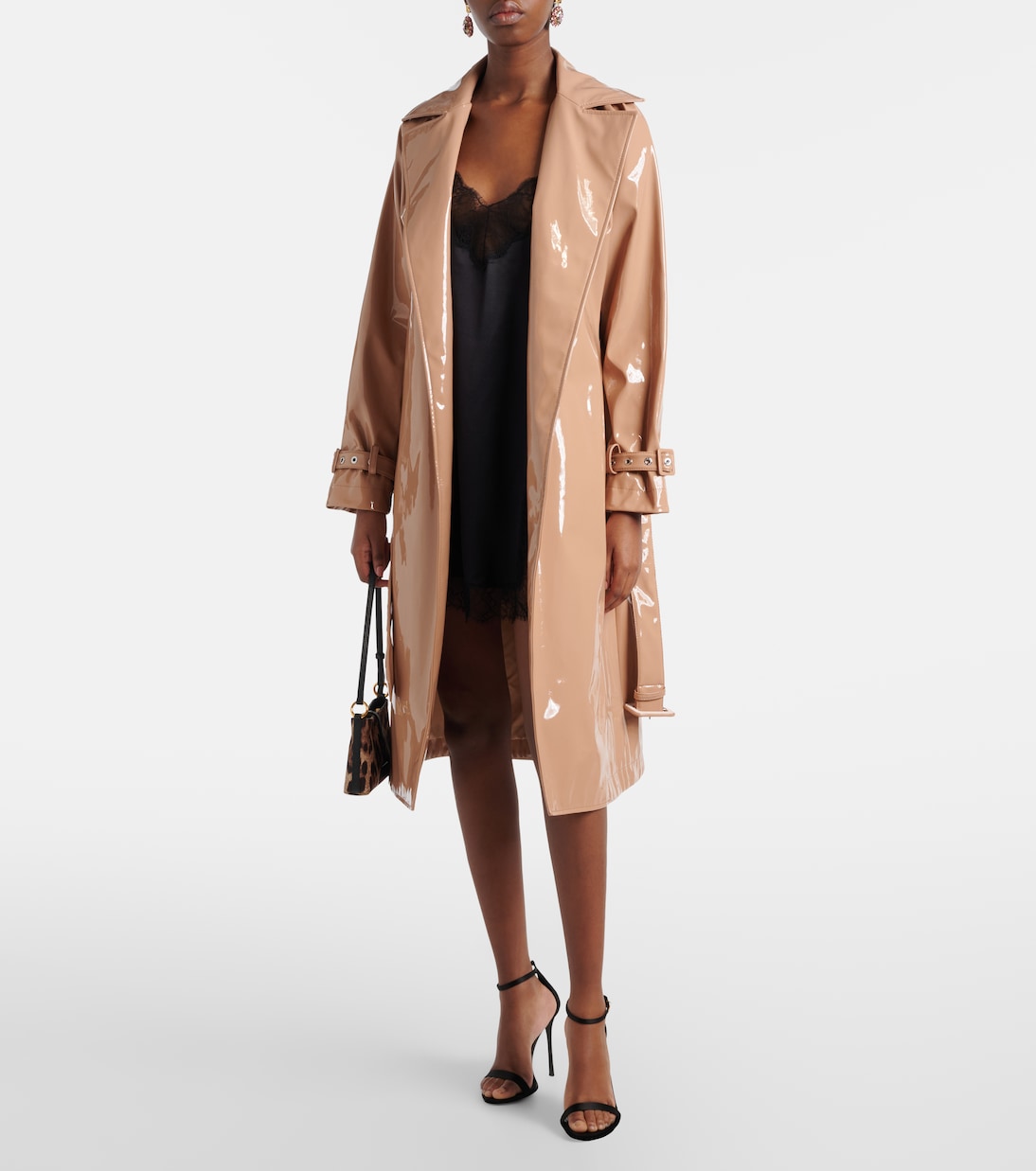 Slipdress aus Satin und Spitze | Dolce&Gabbana