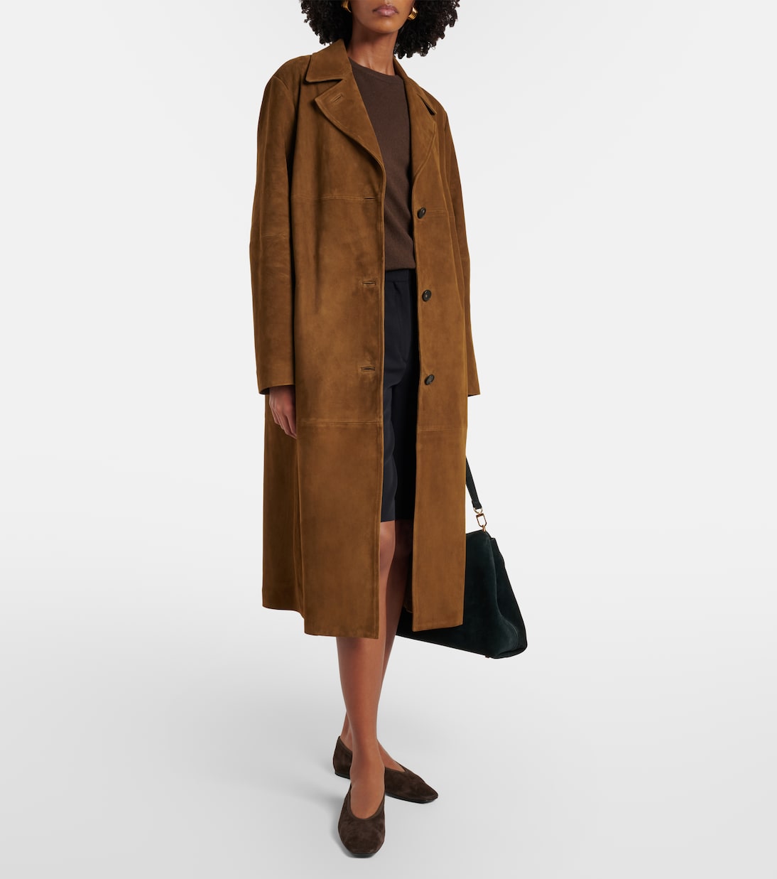 Suede coat | Vince