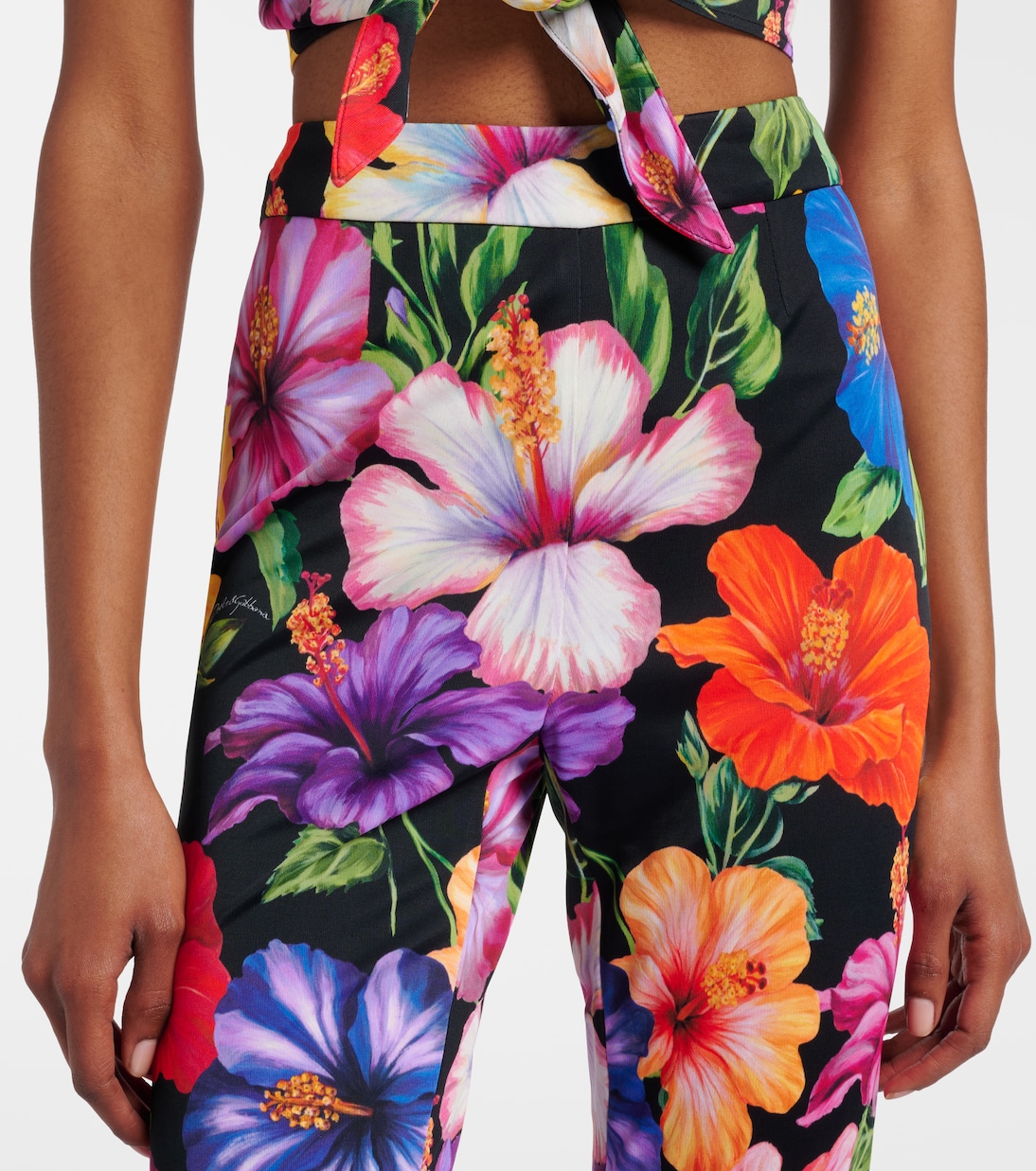 Pantalones flared florales | Dolce&Gabbana