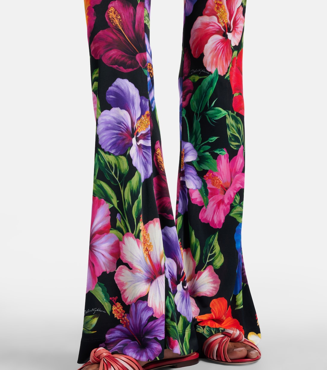 Pantalones flared florales | Dolce&Gabbana