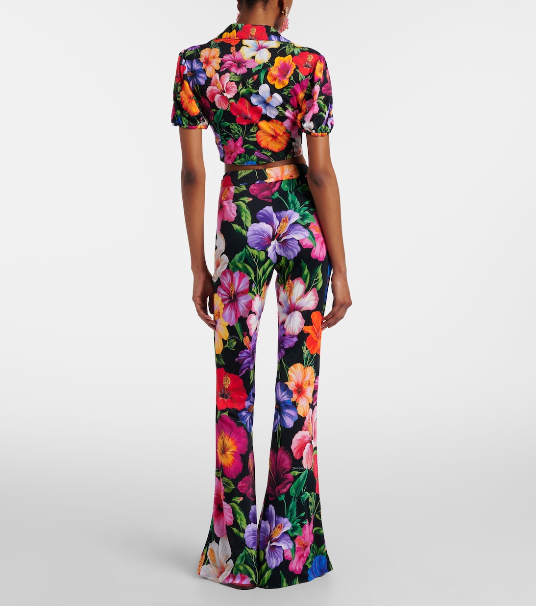 Pantalones flared florales | Dolce&Gabbana