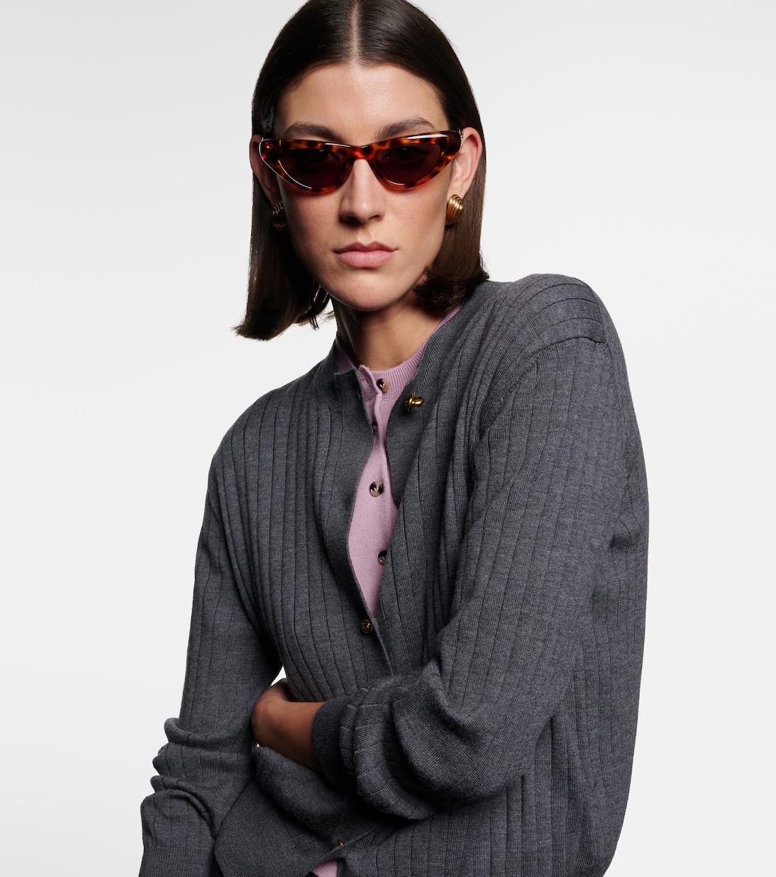 Gafas de sol cat-eye Curvy | Bottega Veneta