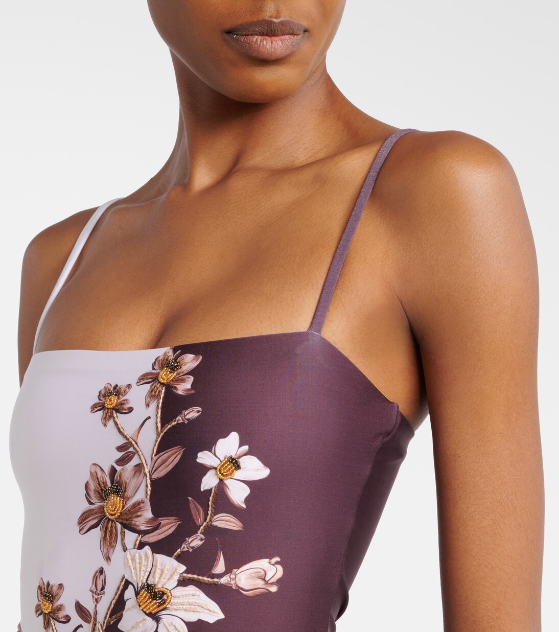 Durazno floral swimsuit | Agua by Agua Bendita