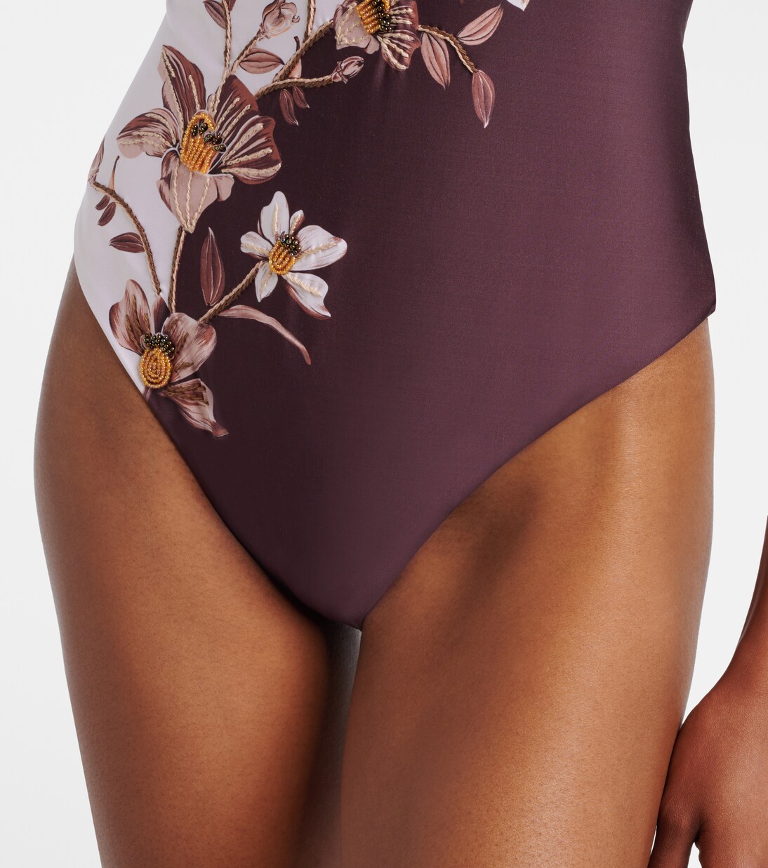 Durazno floral swimsuit | Agua by Agua Bendita