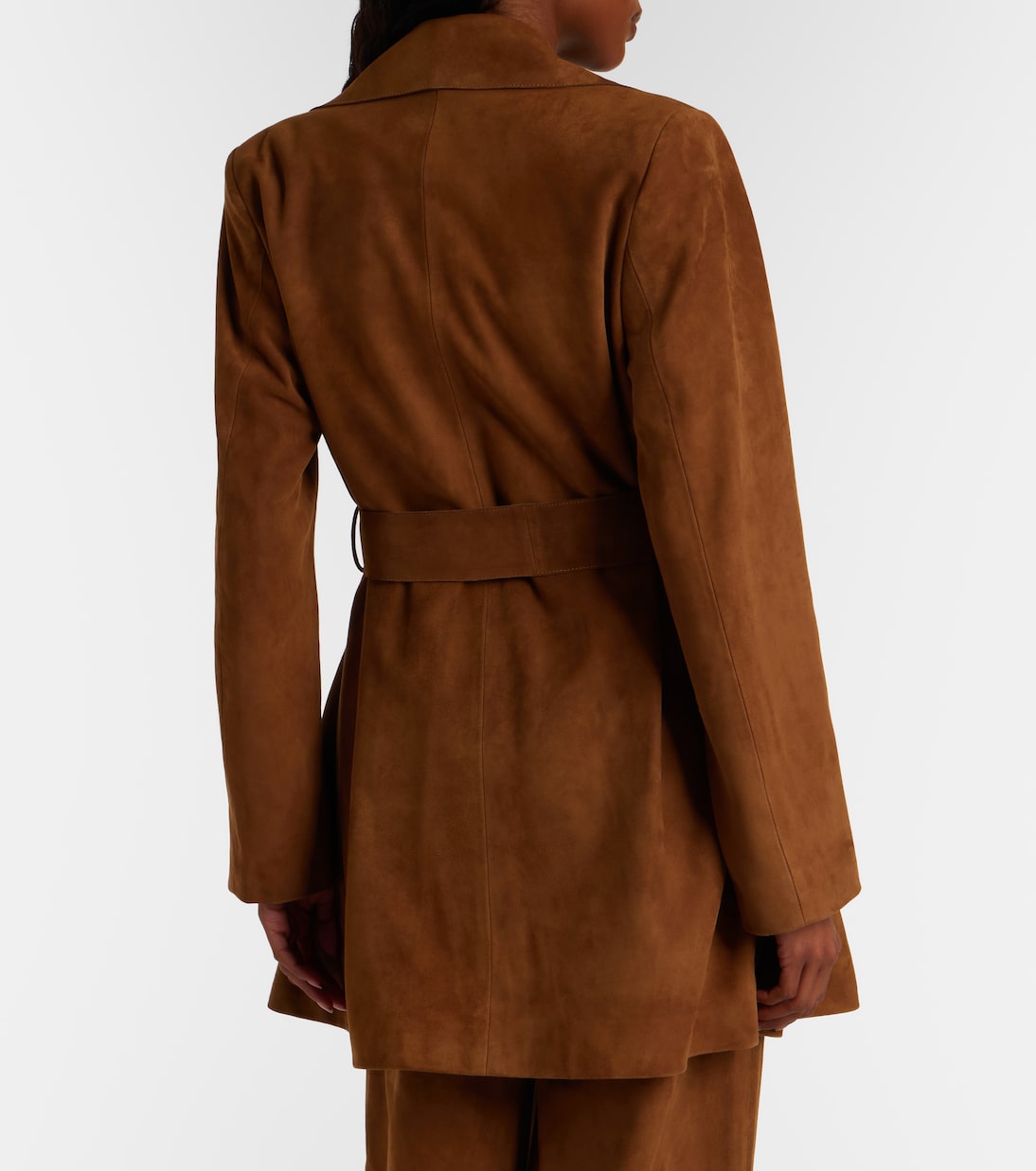 Kerry suede coat | Nour Hammour