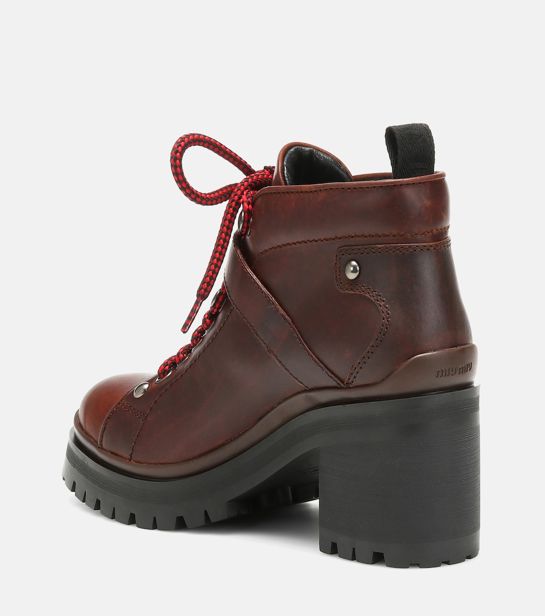 Bottines en cuir | Miu Miu