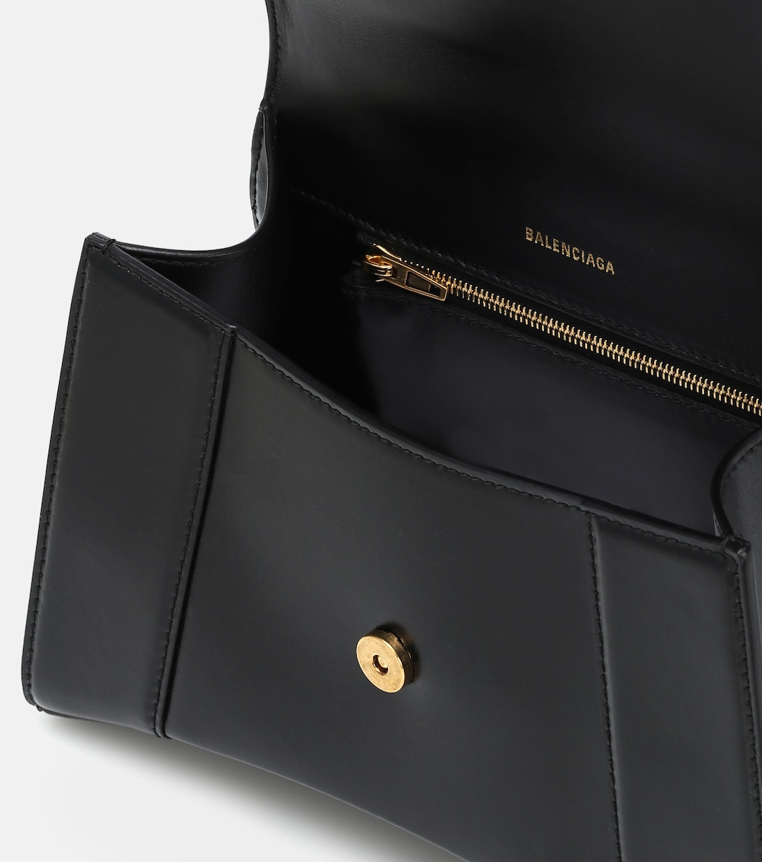 Hourglass Small leather crossbody bag | Balenciaga