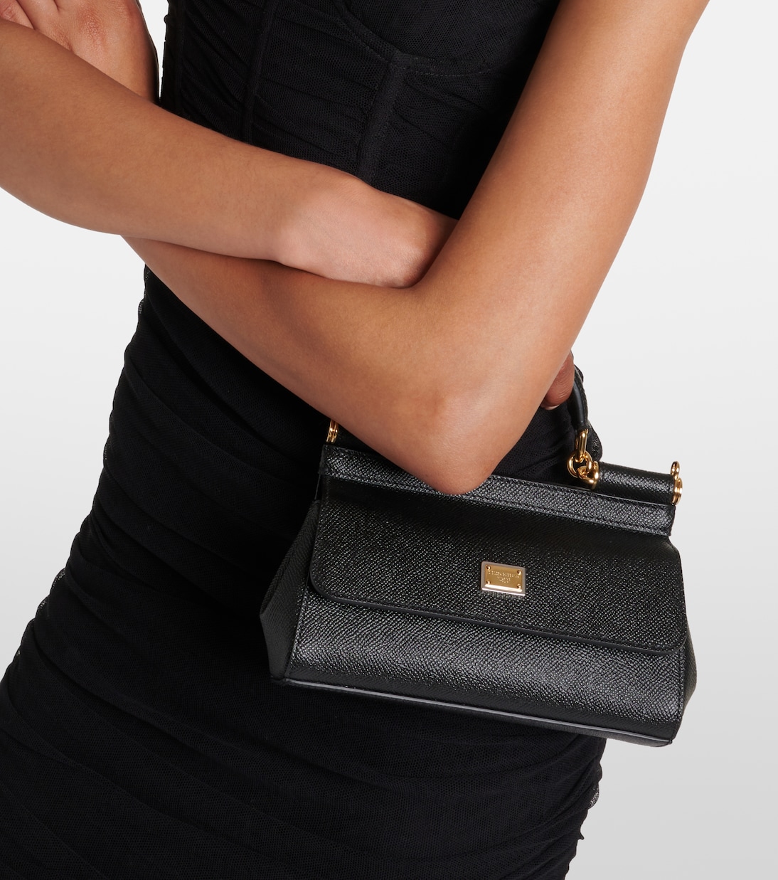 Tote Sicily Mini aus Leder | Dolce&Gabbana