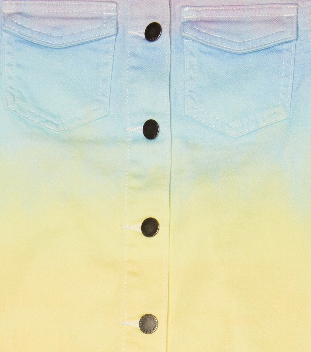 Dégradé denim shirt dress | Stella McCartney Kids