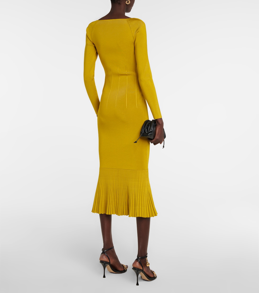 Midikleid Atalanta aus Rippstrick | Galvan