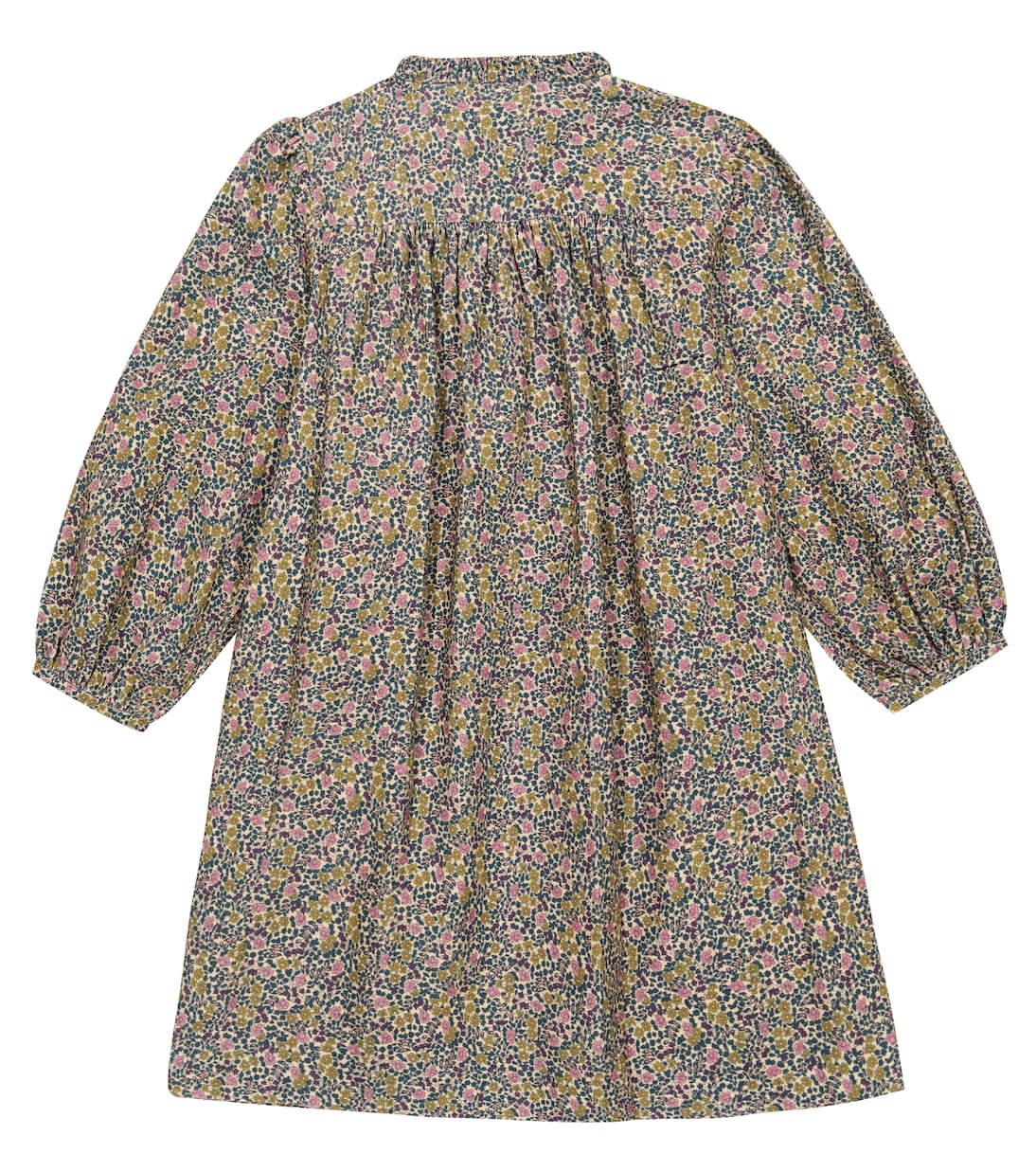 Robe Tamsin en velours côtelé à fleurs | Bonpoint