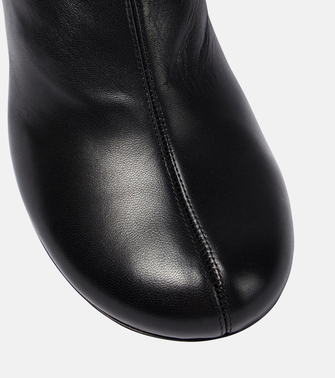 Admiral leather over-the-knee boots | Khaite