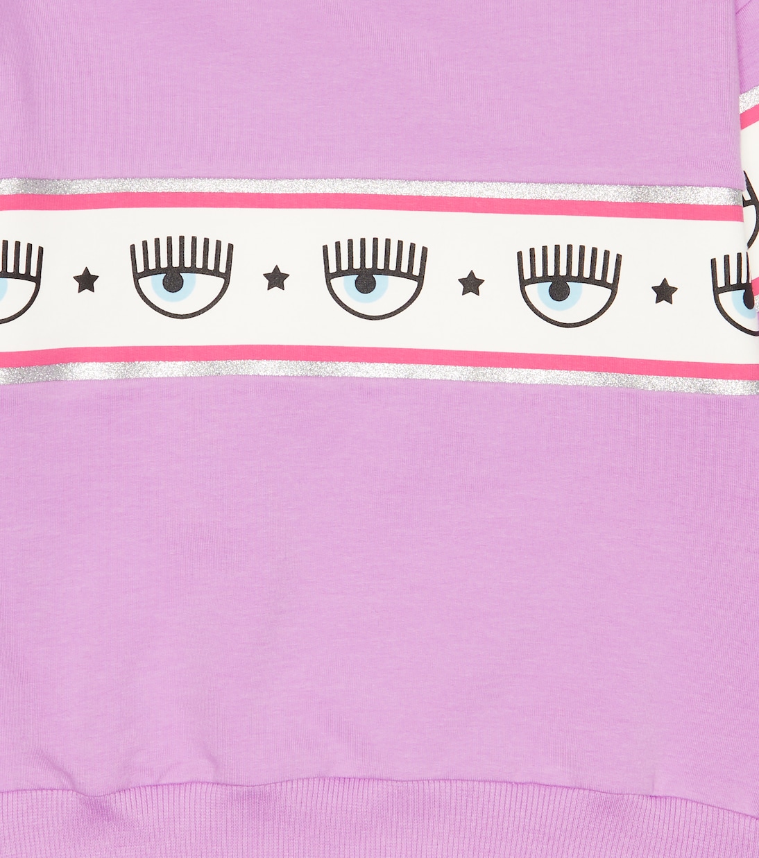 x Chiara Ferragni – Sweat-shirt en coton mélangé | Monnalisa