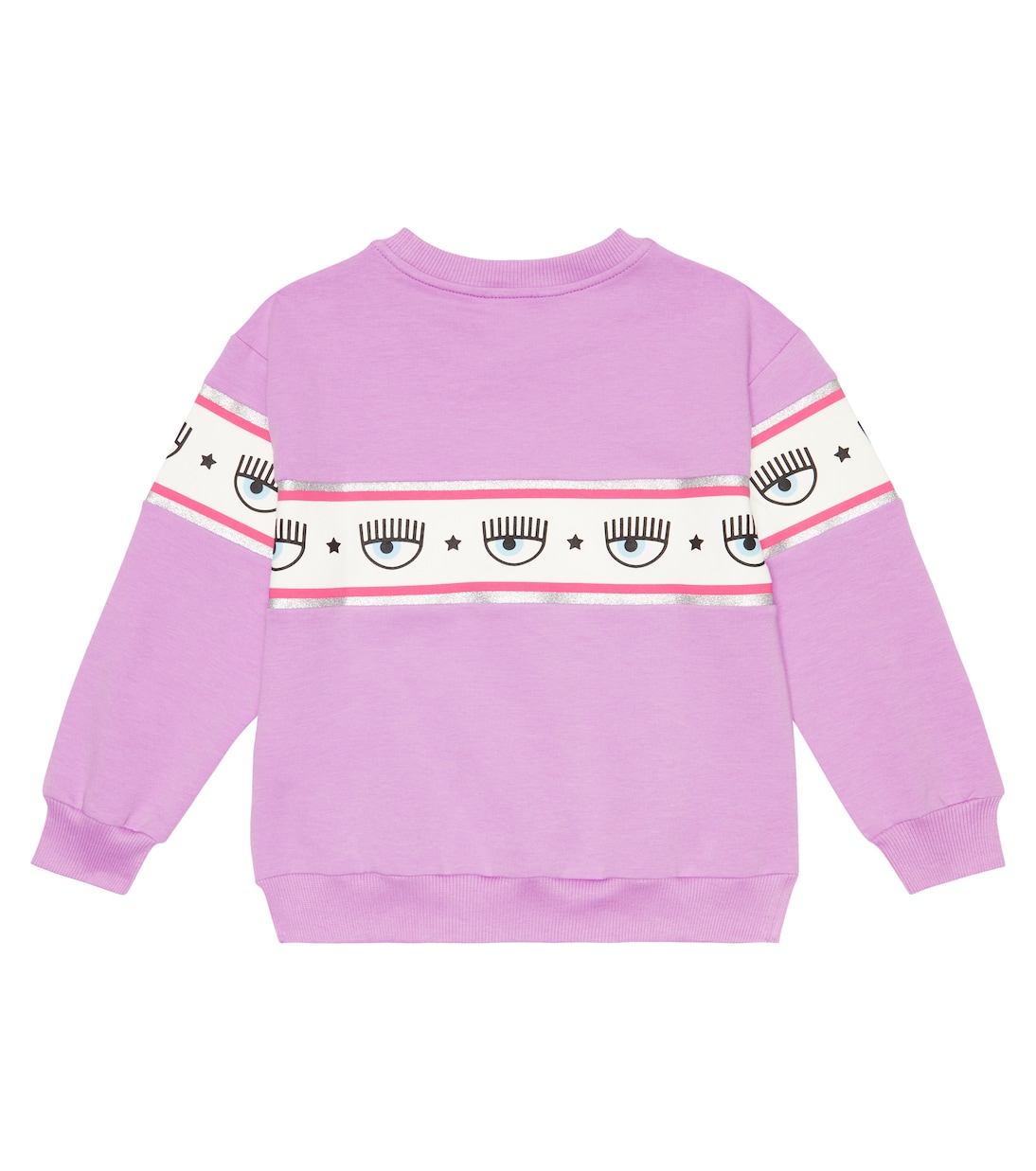 x Chiara Ferragni – Sweat-shirt en coton mélangé | Monnalisa