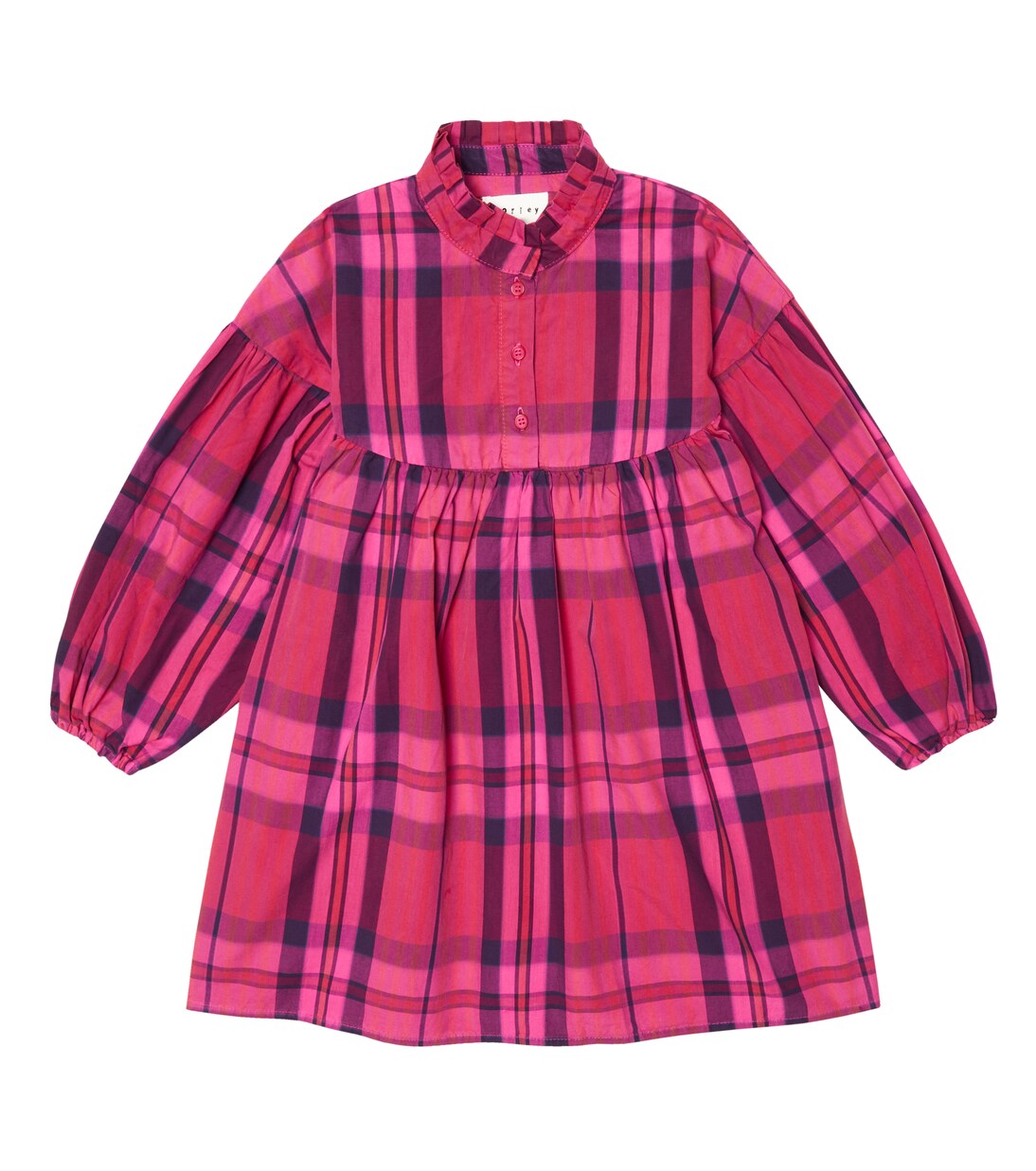 Baby checked cotton dress | Morley