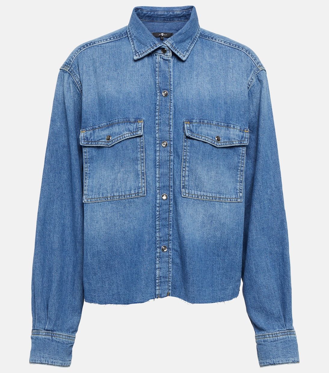 Hemdjacke Eve aus Denim | 7 For All Mankind