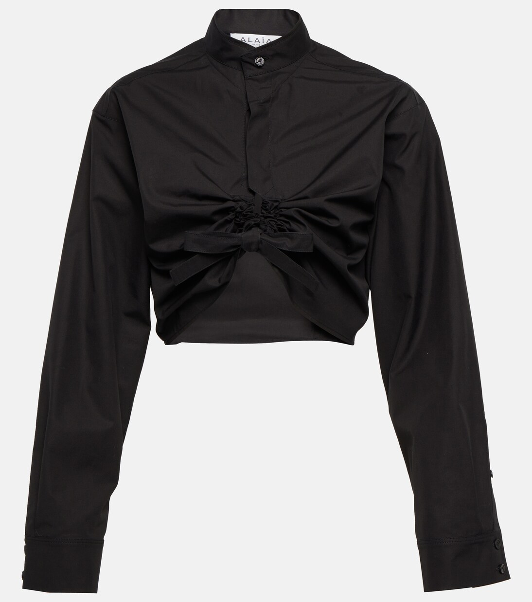 Camisa de algodón cropped | Alaïa