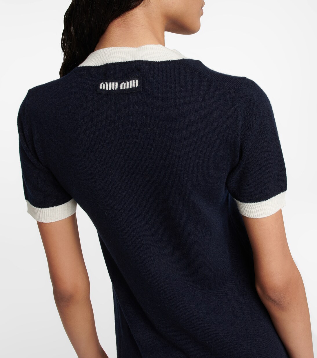 Minikleid aus Kaschmir | Miu Miu