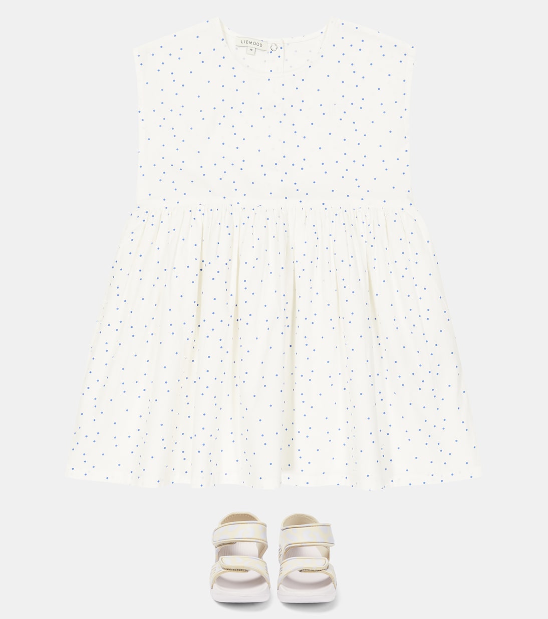 Nira polka-dot cotton dress | Liewood