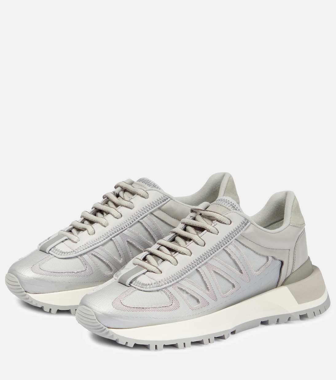 Sneakers mit Leder | Maison Margiela