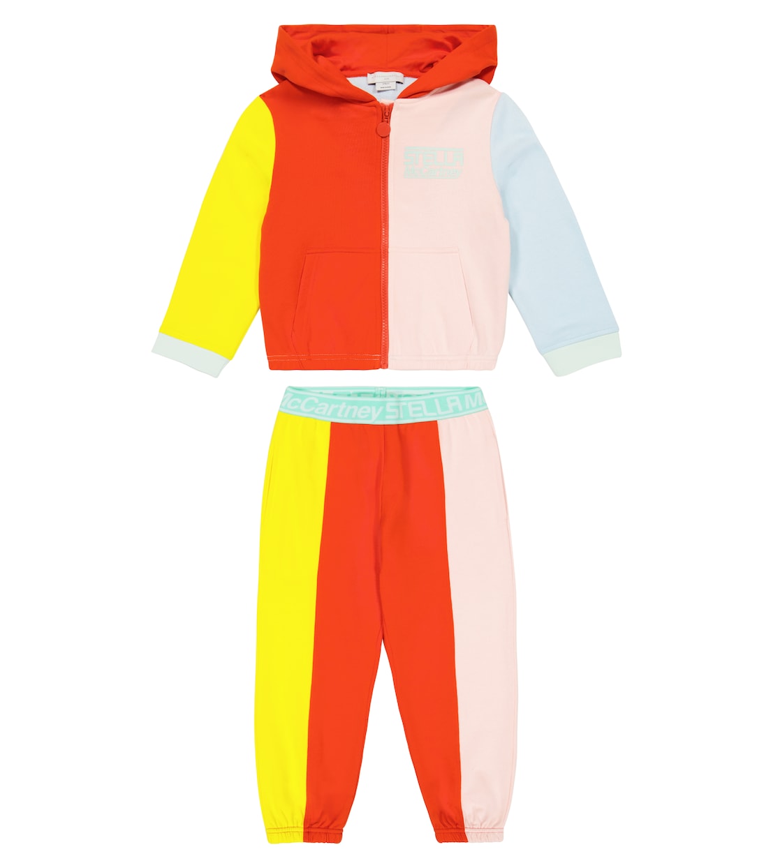 Set of cotton hoodie and sweatpants | Stella McCartney Kids
