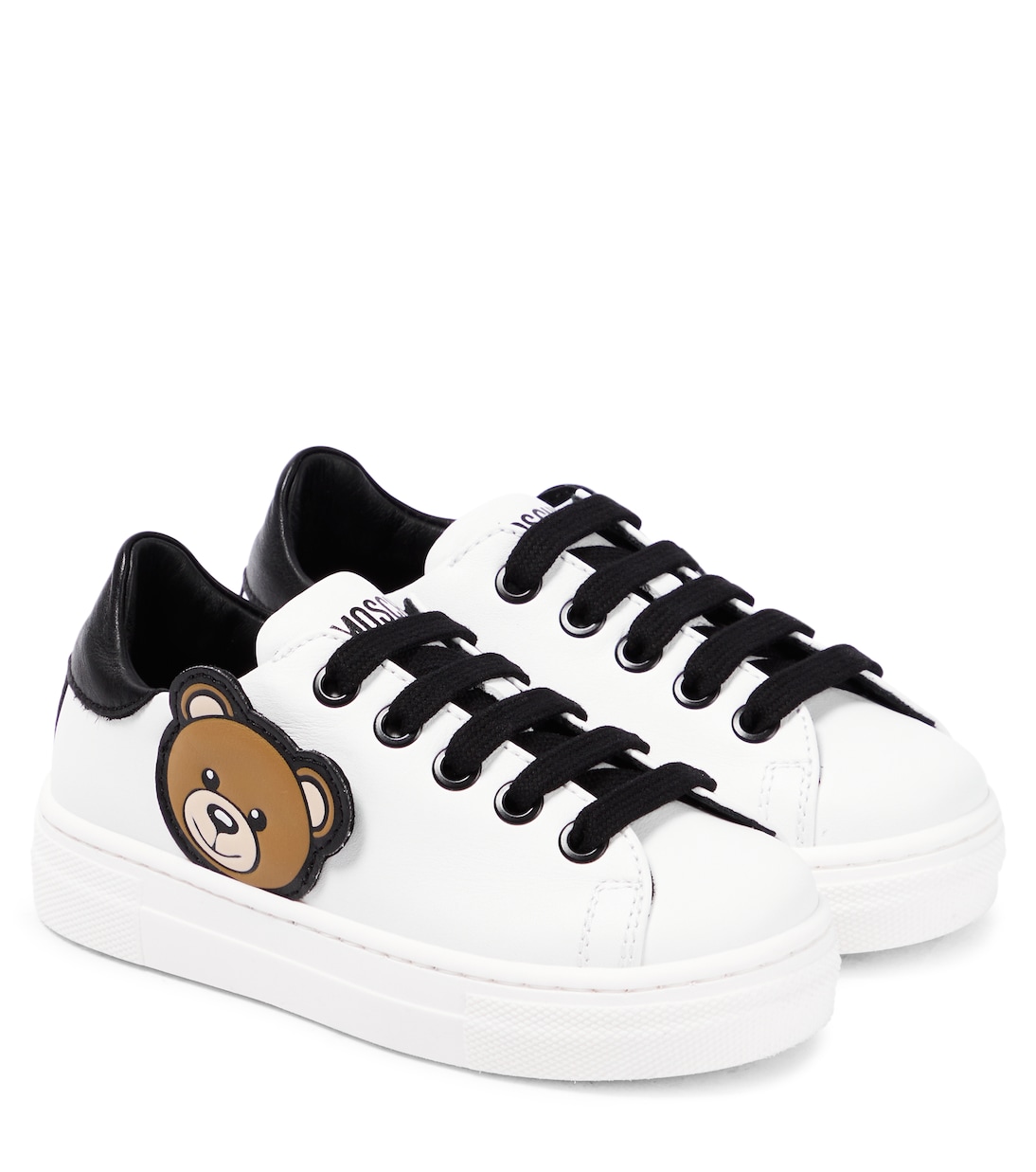 Leather sneakers | Moschino Kids