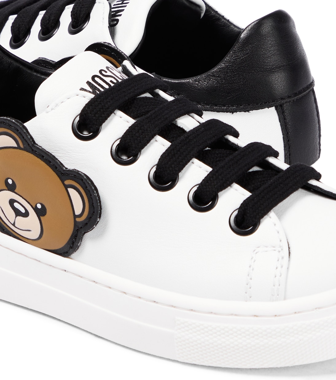 Leather sneakers | Moschino Kids