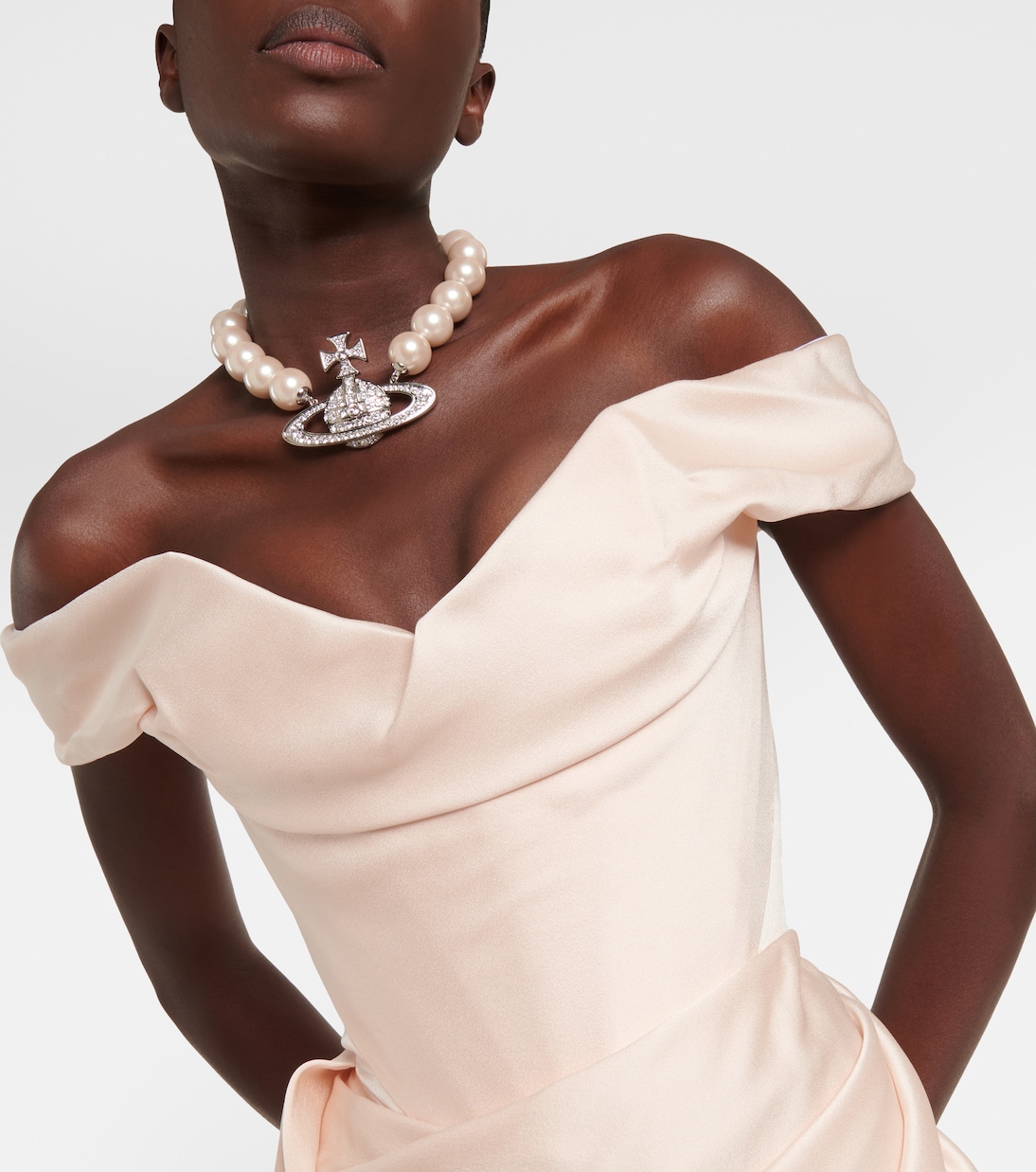 Bridal Minikleid Nova Cora aus Satin | Vivienne Westwood