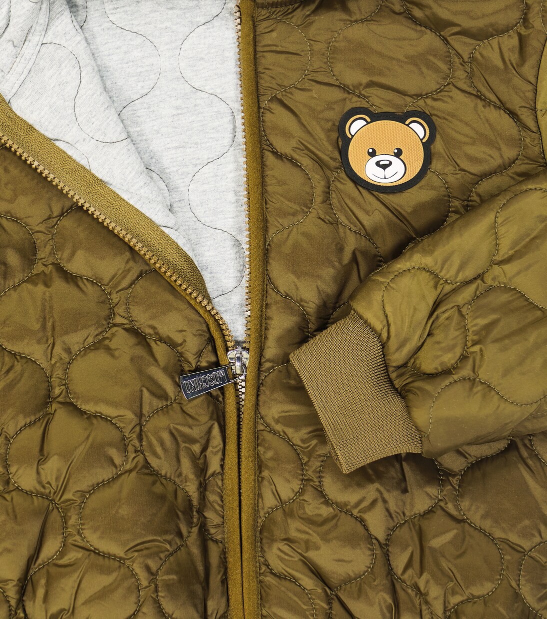 Teddy Bear quilted jacket | Moschino Kids