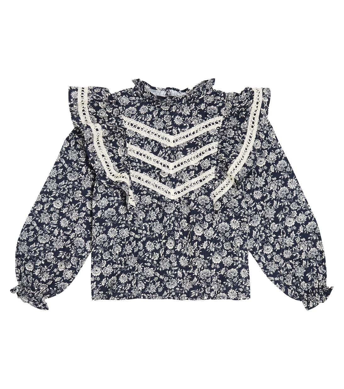 Adelaine floral cotton shirt | The New Society