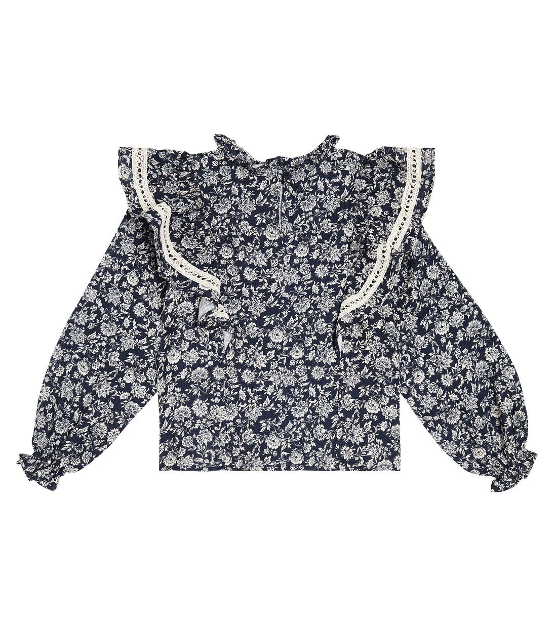 Adelaine floral cotton shirt | The New Society