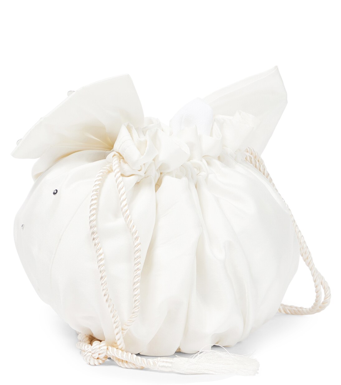 Bowette embellished satin shoulder bag | Tutu Du Monde