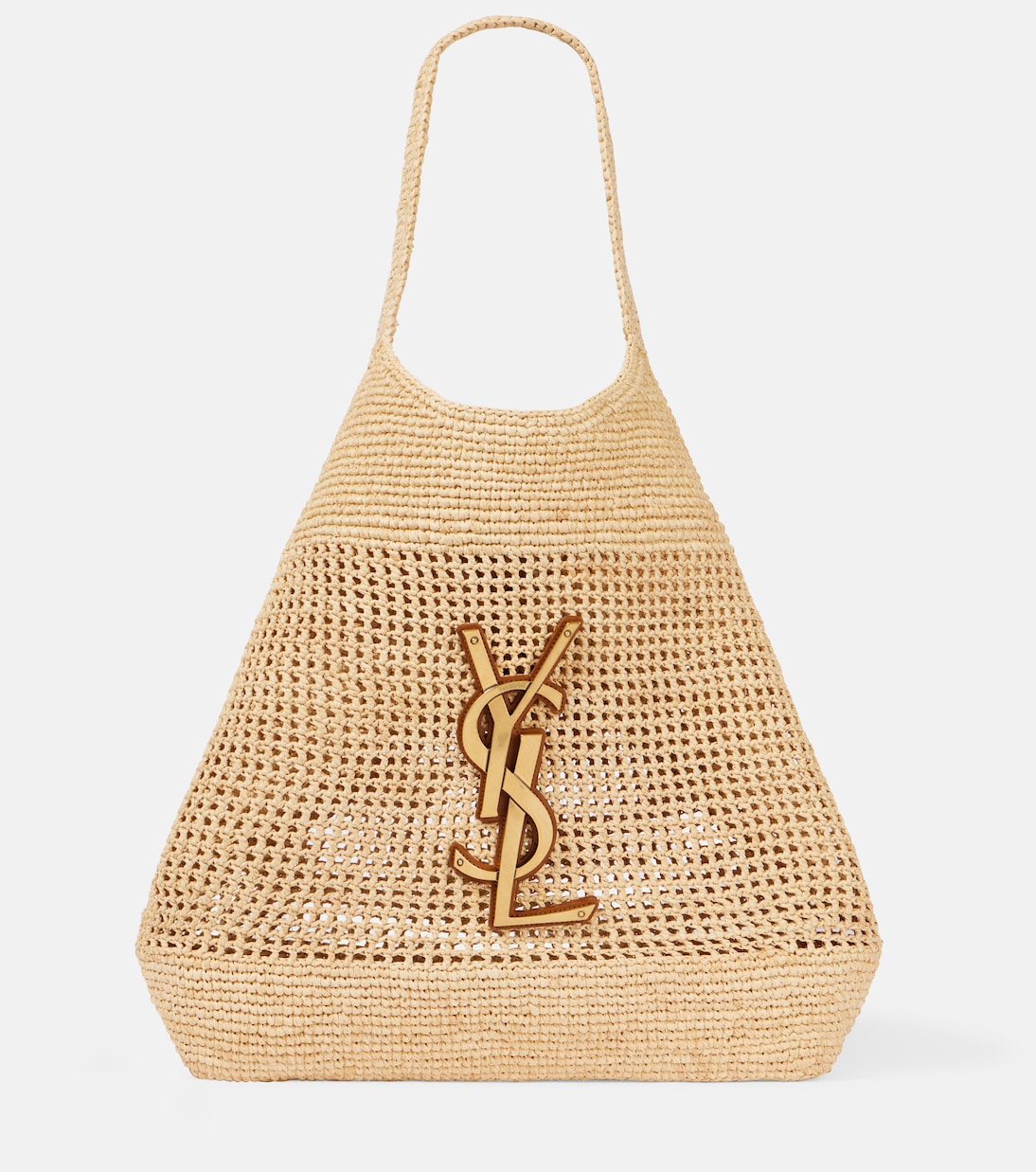 Icare Maxi raffia tote bag | Saint Laurent