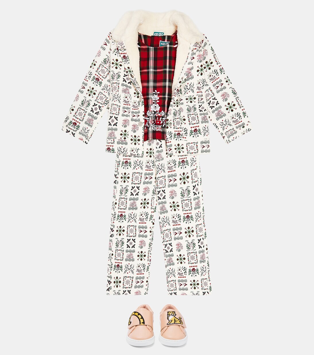 Printed cotton jacket | Kenzo Kids