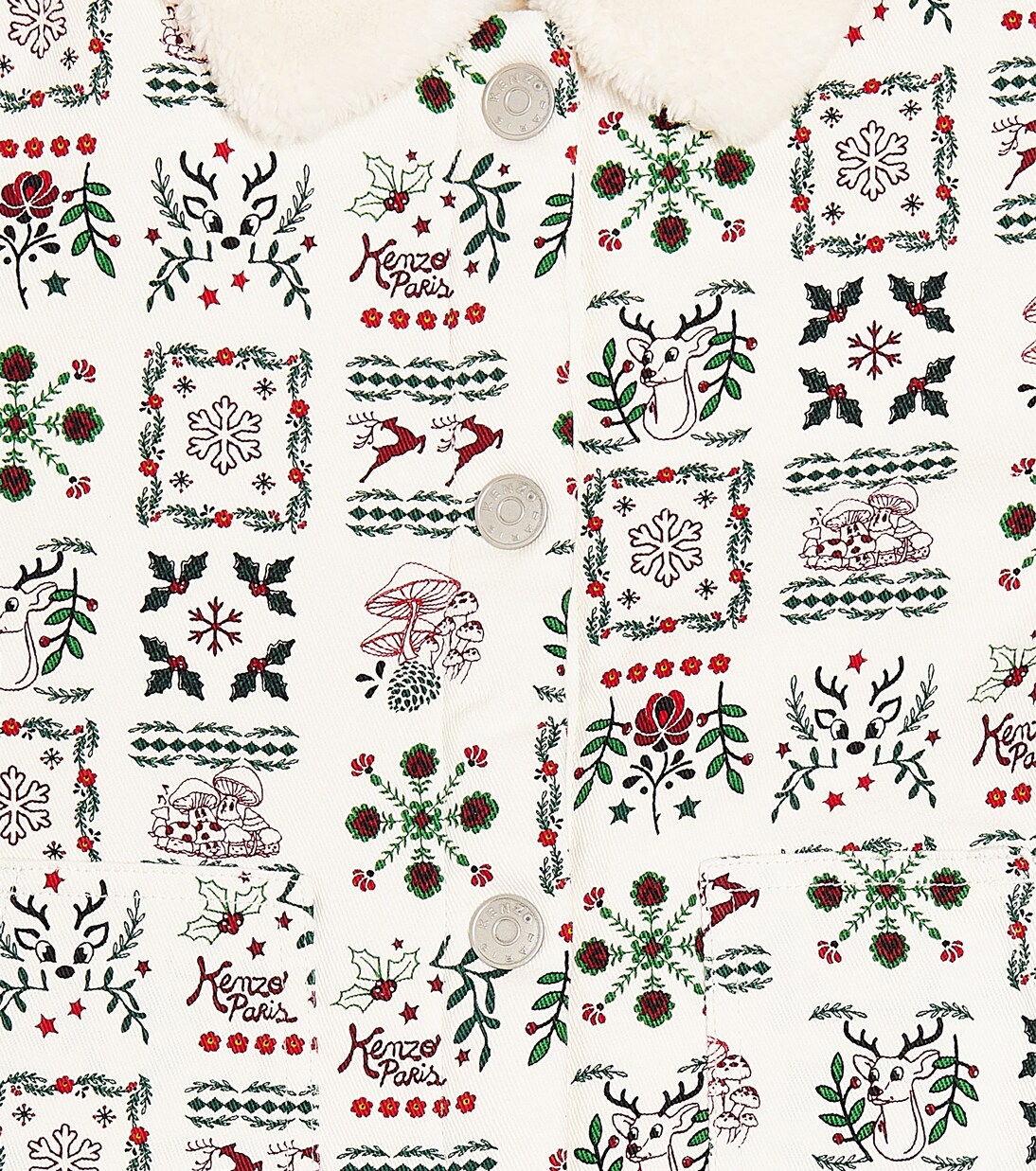 Printed cotton jacket | Kenzo Kids