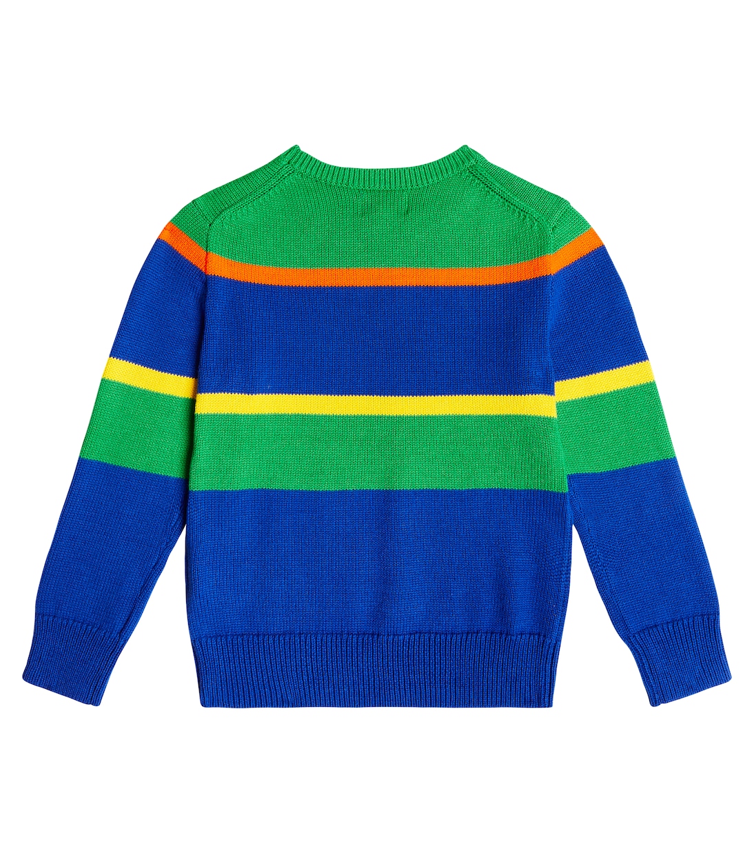Logo intarsia cotton sweater | Polo Ralph Lauren Kids